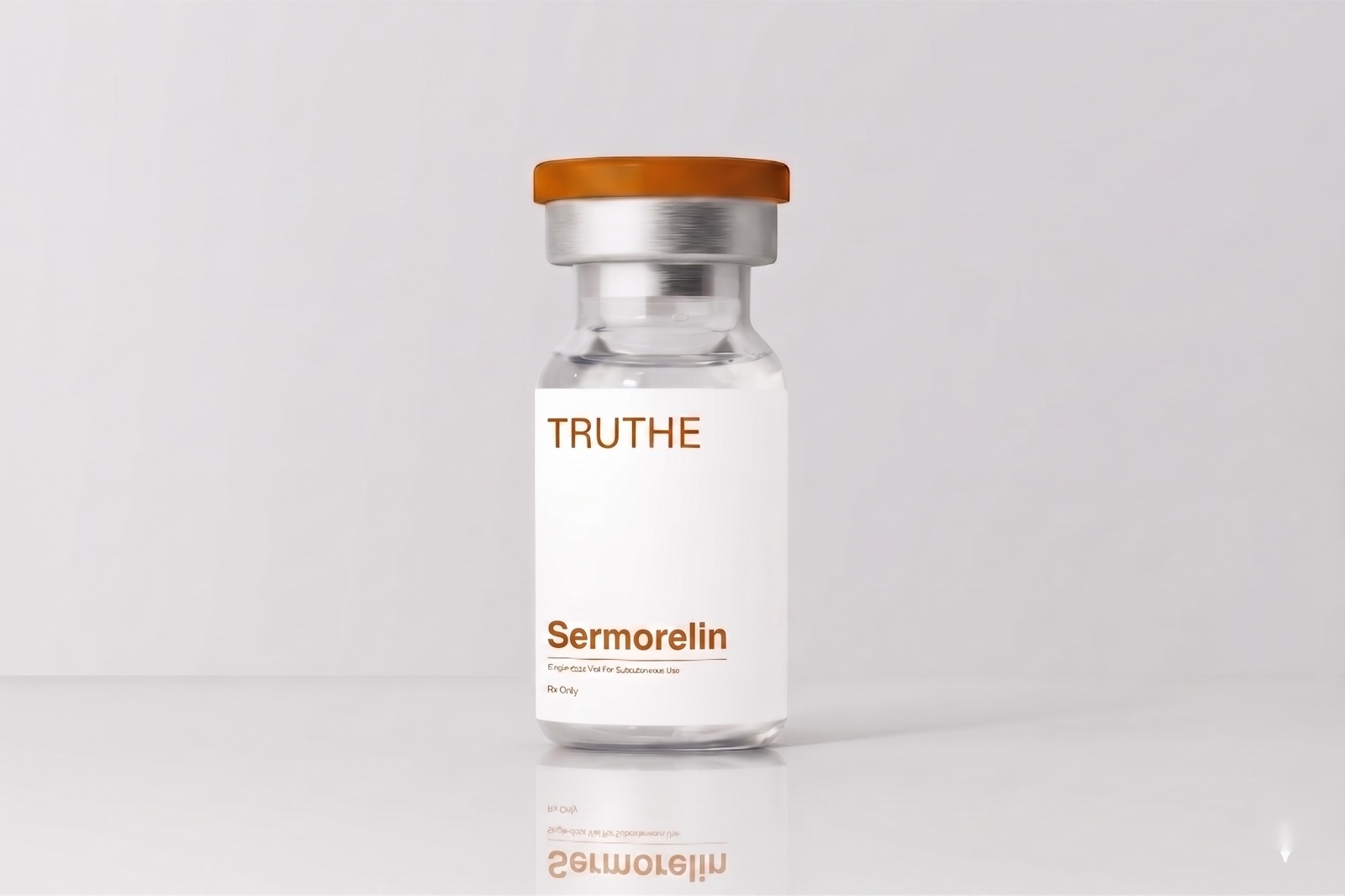 A TRUTHE vial labeled Sermorelin